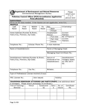 pco emb|pco online application.